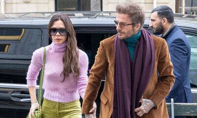 Victoria Beckham stuns in her best look yet during sweet moment of PDA with David - hellomagazine.com - county Harper