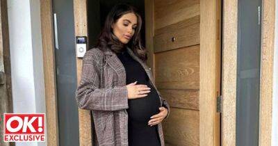 'One twin is breech and one transverse - so a natural birth is unlikely', says Amy Childs - www.ok.co.uk