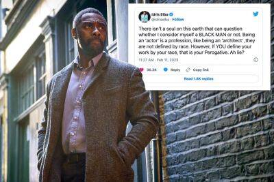 Idris Elba responds to criticism after not calling himself a ‘black actor’ - nypost.com - Britain