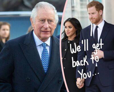 King Charles Officially Invites Prince Harry & Meghan Markle To His Coronation! - perezhilton.com - Britain