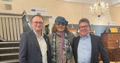 Johnny Depp drops in by helicopter - to shock of staff at famous Hemswell Antique Centres - www.msn.com - Hollywood - city Sheffield