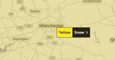 Met Office issues heavy snow weather warning for Greater Manchester and large parts of UK this week - www.manchestereveningnews.co.uk - Britain - Manchester