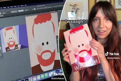 TikToker creates Prince Harry ‘South Park’ book cover ‘WAAAGH’ - nypost.com - Canada