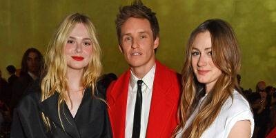 Eddie Redmayne Couples Up With Wife Hannah For Alexander McQueen's Fashion Show in Paris - www.justjared.com - France