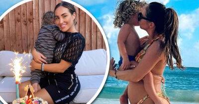 Lauryn Goodman announces she is pregnant with her second child - www.msn.com - Manchester