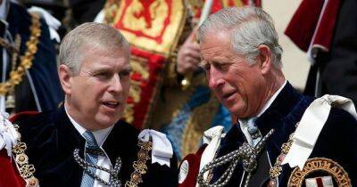 Prince Andrew could be banned from wearing ceremonial robes at King's Coronation - www.dailyrecord.co.uk - Britain - California - county Windsor - county Sussex - Virginia - county Charles