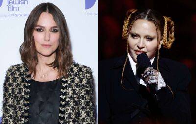 Keira Knightley says Madonna row shows there is no “right” way for women to age - www.nme.com