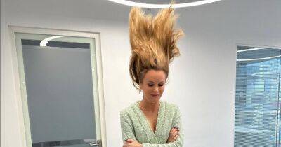 Fans of Amanda Holden swoon over latest risqué outfit as she poses in barely-there blazer - www.dailyrecord.co.uk - Britain