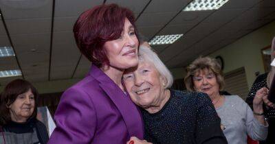Sharon Osbourne pays special visit to celebrate her auntie's 100th birthday in Prestwich - www.manchestereveningnews.co.uk - Manchester