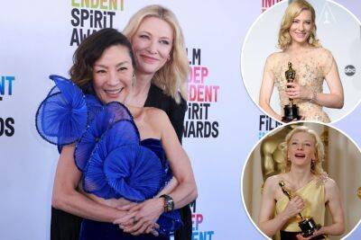 Michelle Yeoh in hot water over ‘forbidden’ post about Oscars nominee Cate Blanchett - nypost.com - Hollywood