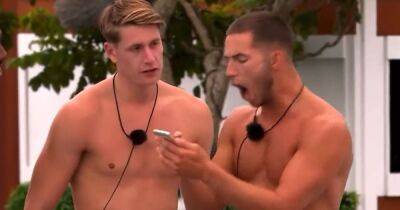 Love Island fans go wild for ITV2 show's 'savage' text twist to boys during baby challenge - www.ok.co.uk