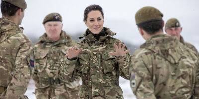 Kate Middleton Participates in Military Training Exercises During Irish Guards Visit - www.justjared.com - Ireland - Ukraine