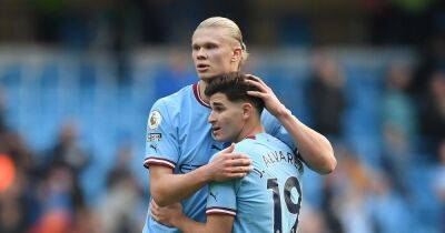 Julian Alvarez opens up on Erling Haaland relationship and reveals Man City ace's favourite club - www.manchestereveningnews.co.uk - Manchester - Norway - Argentina