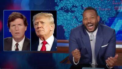 Marlon Wayans Delights in Latest Tucker Carlson Texts Torching Trump: ‘White on White Crime, Let’s Go!’ (Video) - thewrap.com - Beyond