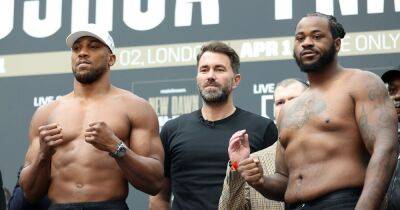 Anthony Joshua vs Jermaine Franklin predictions as Lawrence Okolie agrees with Eddie Hearn - www.manchestereveningnews.co.uk