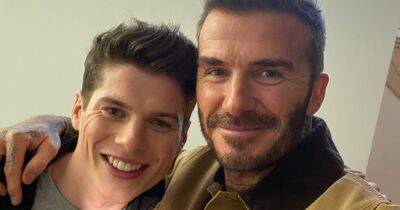 Emmerdale's Nicky star Lewis Cope shares little-known link to David Beckham - www.ok.co.uk - London