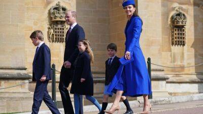 See Kate Middleton, Prince William and Their Kids Dressed Up Together for Easter - www.etonline.com