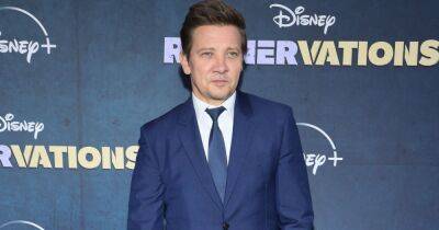 Jeremy Renner uses scooter and cane on first red carpet since snowplough injury - www.ok.co.uk - Los Angeles - USA - state Nevada - Berlin - county Reno