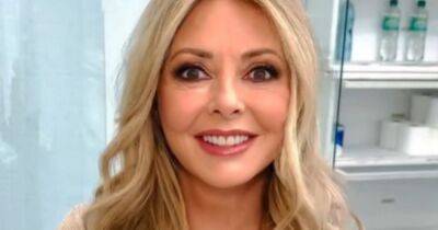 Carol Vorderman goes make-up free in snap as she documents glam routine - www.ok.co.uk