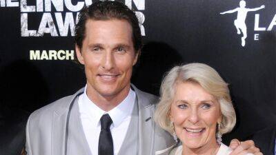 Matthew McConaughey Suspects That His Mom Once Hooked Up With Woody Harrelson's Dad - www.etonline.com - Texas - Greece