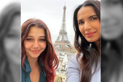 Padma Lakshmi’s Enjoys Parisian Vacation With Her Daughter - etcanada.com
