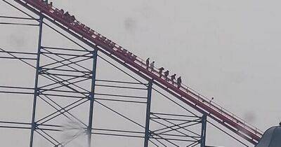 "It was horrendous": Riders 'screamed and cried' before having to walk down from Blackpool's Big One - www.manchestereveningnews.co.uk - Britain - Manchester