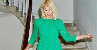 Holly Willoughby fans run to M&S as star wears 'flattering' £59 green midi dress - www.ok.co.uk