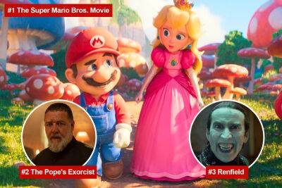 ‘Super Mario Bros. Movie’ cleans up at box office for second straight week - nypost.com - Italy - Japan - Vatican - city Vatican