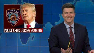 ‘SNL’s Weekend Update Calls Out Donald Trump’s Stories About People Crying; Take Swipes At Joe Biden For “Leaks” & Slurring Words - deadline.com - New York - Ireland