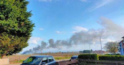 Scots industrial estate burns as firefighters tackle blaze for 13 hours - www.dailyrecord.co.uk - France - Scotland