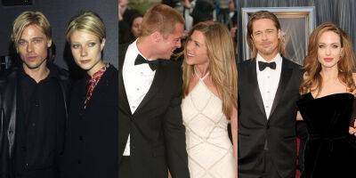 Brad Pitt Dating History - Full List of Rumored & Confirmed Ex-Girlfriends Revealed - www.justjared.com - Hollywood