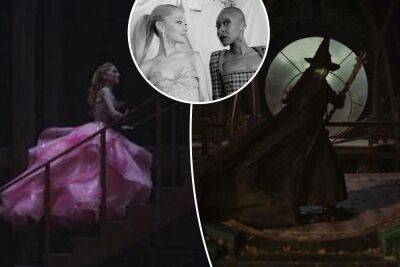 First ‘Wicked’ photos: Ariana Grande, Cynthia Erivo as Glinda, Elphaba - nypost.com