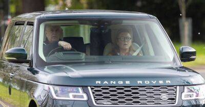 Sarah Ferguson appears glum with ex Andrew after it's revealed she won't be at coronation - www.ok.co.uk