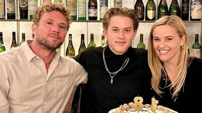 Reese Witherspoon and Ex Ryan Phillippe Reunite for Son Deacon's Album Release Party - www.etonline.com