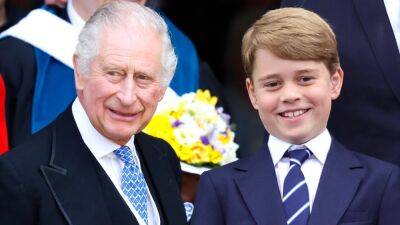 How Prince George Will Make History at Grandfather King Charles' Coronation - www.etonline.com - county Charles