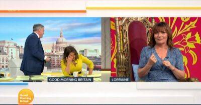 ITV Good Morning Britain's Ed Balls leaves Susanna Reid with head in her hands after Lorraine Kelly 'rub it on' remarks - www.manchestereveningnews.co.uk - Britain - Scotland - Manchester