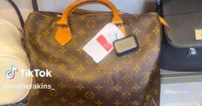 TK Maxx shoppers amazed as Louis Vuitton bag worth over £1,000 spotted in store - www.dailyrecord.co.uk - Britain - Scotland - Manchester - Beyond