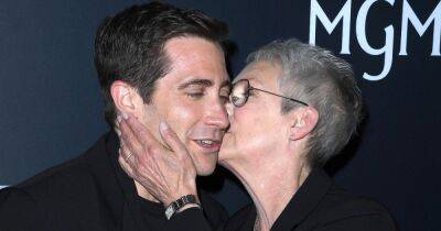Jamie Lee Curtis gushes over godson Jake Gyllenhaal as she kisses his cheek - www.ok.co.uk - Afghanistan