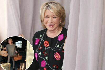 Martha Stewart has a tiny house just for her baskets: ‘My hero’ - nypost.com - New York