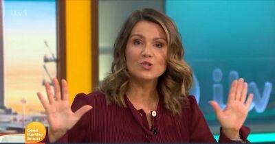 Susanna Reid halts ITV Good Morning Britain as she holds up hands to make statement to viewers - www.manchestereveningnews.co.uk - Britain - Scotland - Manchester