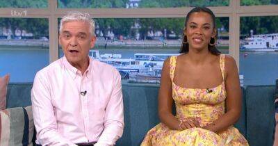 ITV This Morning's Rochelle Humes suffers accidental rude blunder as she tells Phillip Schofield to 'stop' - www.manchestereveningnews.co.uk - Manchester