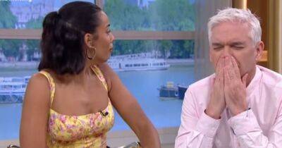 Rochelle Humes says 'that took a turn' as she's left gagging by ITV This Morning viewer who was left 'sick' by Phillip Schofield - www.manchestereveningnews.co.uk - Manchester