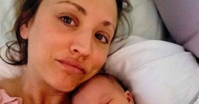 Kaley Cuoco welcomes first child and shares baby girl's 'gorgeous' name - www.msn.com - Beyond