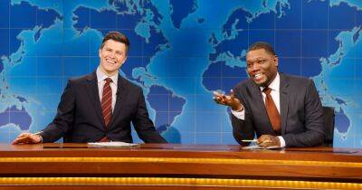 Colin Jost Says He’s ‘Covered in Sweat’ After Michael Che Pulls ‘Saturday Night Live’ April Fools’ Day Prank - www.usmagazine.com - Florida