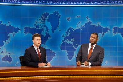 ‘SNL’: Michael Che Pulls Epic April Fool’s Prank On Colin Jost During Weekend Update: ‘That’s The Meanest Thing You’ve Ever Done’ - etcanada.com - New York