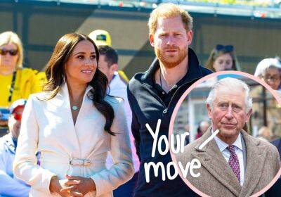 Prince Harry & Meghan Markle Skipping King Charles’ Coronation Could Be A ‘Fatal’ & ‘Irreversible Blow’ To Their Relationship With The Royals! - perezhilton.com