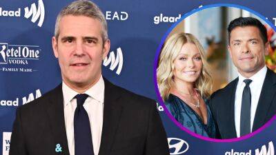 Andy Cohen Slams Newspaper for Criticizing Mark Consuelos' First Week Hosting 'Live' With Wife Kelly Ripa - www.etonline.com