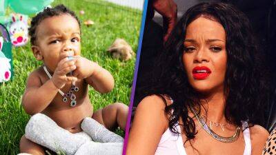 Rihanna's Son Makes Adorable Fashion Statement in New Pic - www.etonline.com
