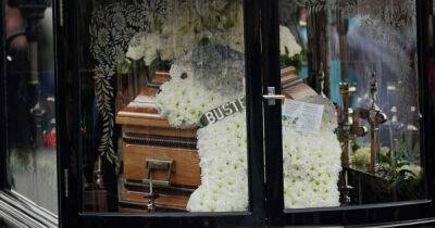 Paul O'Grady reunited with best friend as wreath in Buster's image accompanies hearse - www.msn.com - county Kent - city Buster