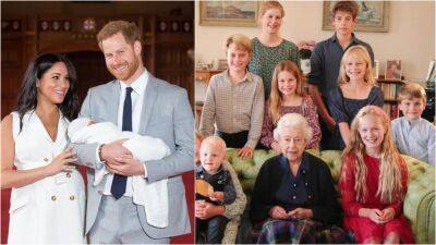 Archie and Lilibet Were Not in Kate Middleton's Portrait of Queen Elizabeth's Great-Grandchildren - www.glamour.com - Britain - California - Charlotte